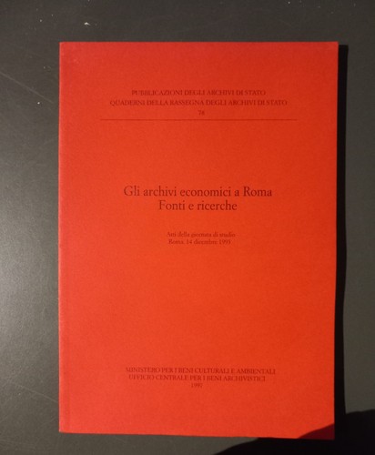 Gli archivi economici roma - gli,