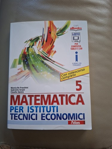Libro matematica per istituti - matematica,