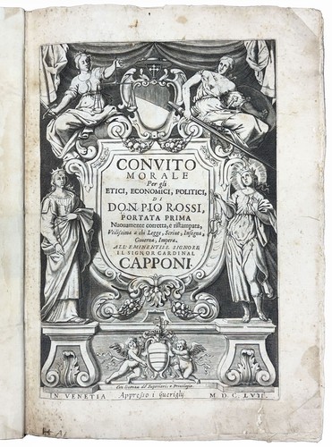 Convito morale per - , etici