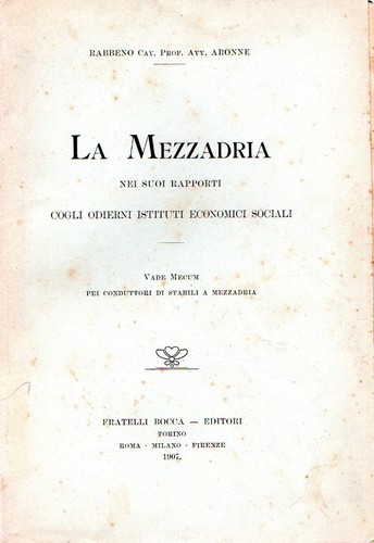 Mezzadria nei suoi - la,
