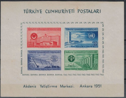 Turkey 1952 economic - turkey, un